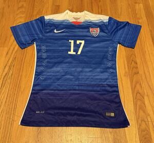 2015 NIKE USA NATIONAL SOCCER TEAM ALTIDORE #17 JERSEY AUTHENTIC WOMENS SIZE L